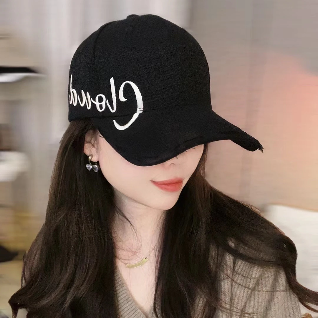 A5棒球帽2025新款加大显脸小设计款时尚鸭舌帽夏季潮流时尚百搭女