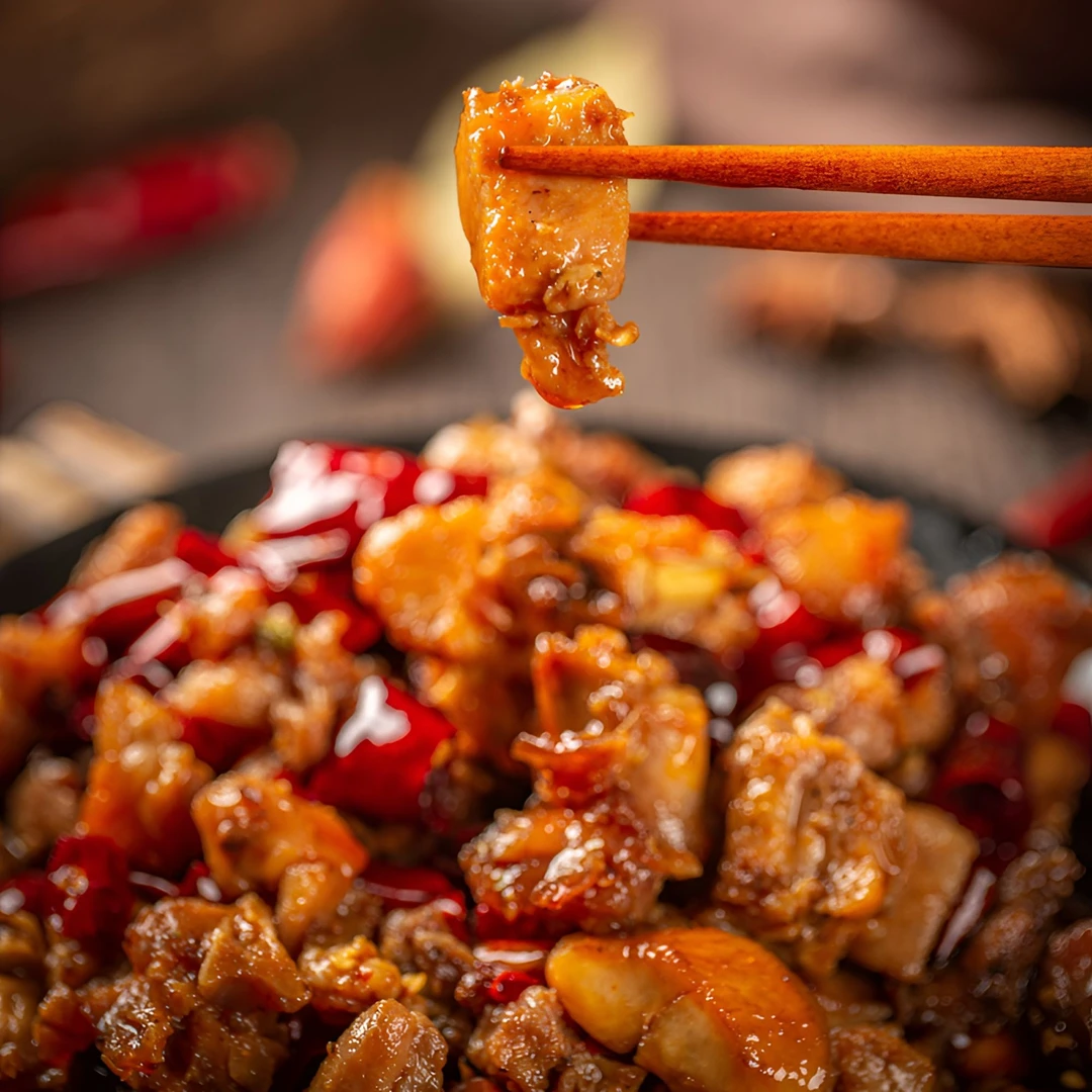 四川冷吃兔香辣兔丁兔腿兔头开袋即食休闲解馋