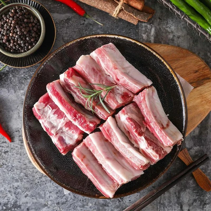 【无抗】生态黑猪冷鲜肋排气调盒锁鲜包装300g/盒