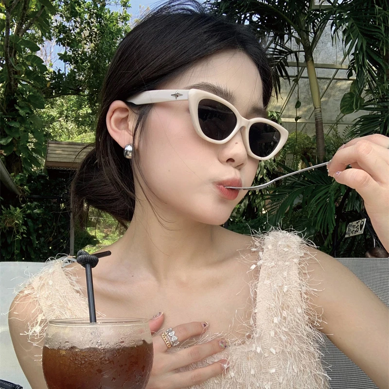 2024新款墨镜女ins高级感复古时尚街拍夏遮阳海边防紫外线太阳镜