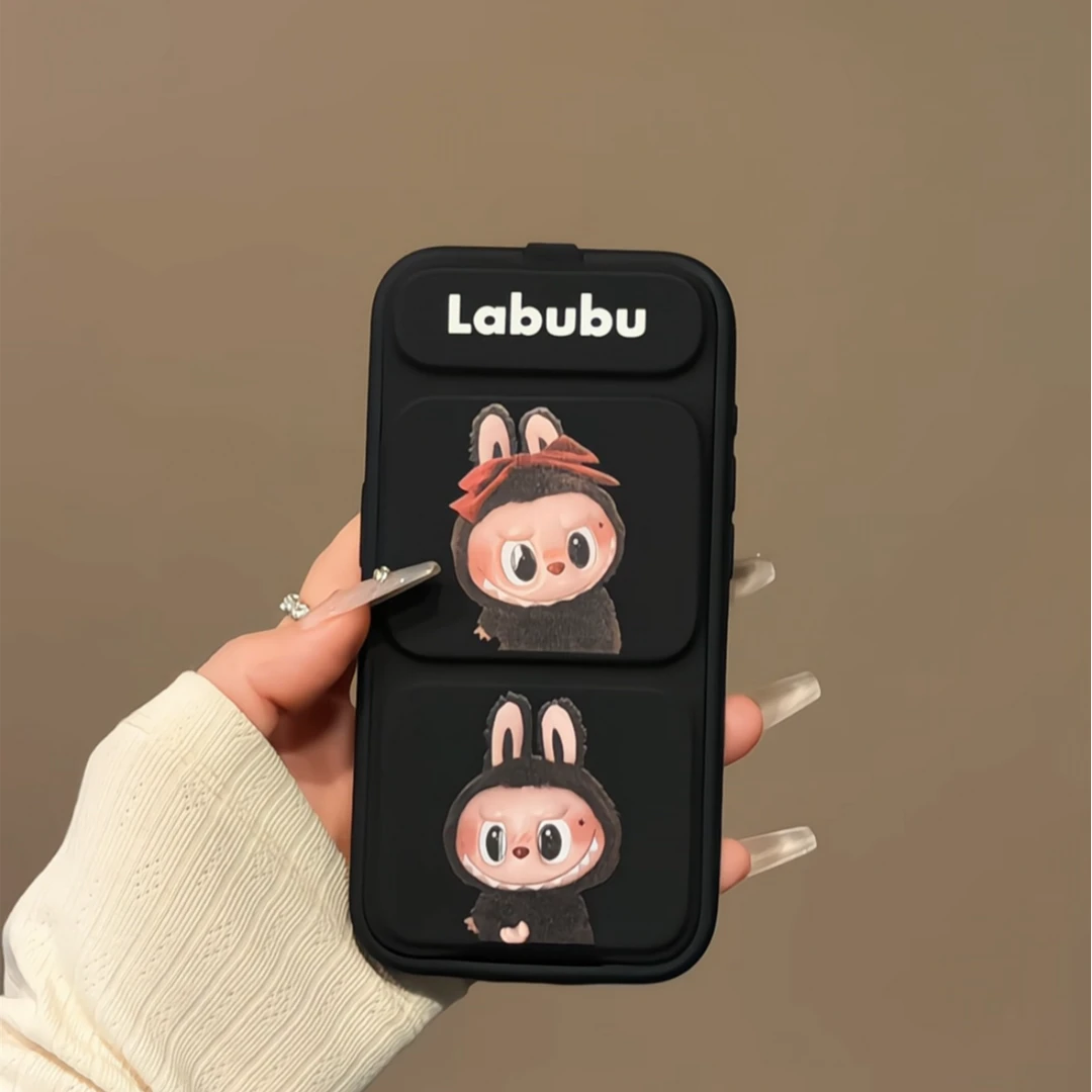 适用苹果iPhone16pro手机壳15翻盖华为p套mate60蝴蝶结卡通防摔70