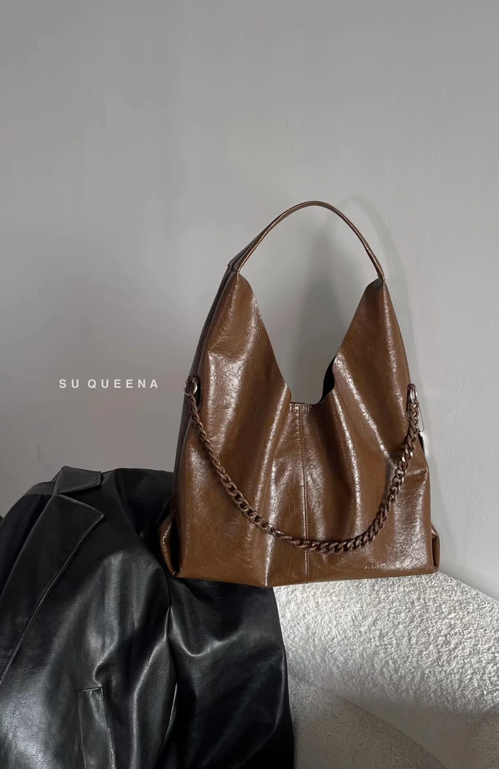 zh原创设计   真皮高定单肩包   中环6008