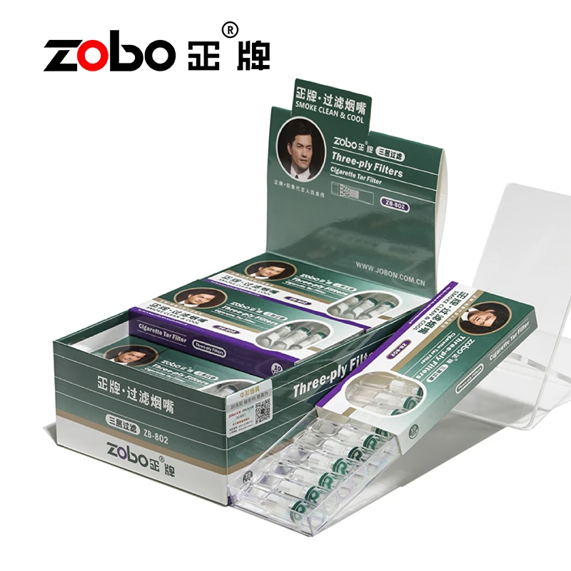 Zobo/正牌一次性烟嘴过滤嘴粗支细支男女士烟具抛弃型焦油过滤器