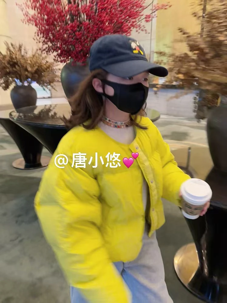 唐小悠 童装定制款 上新2024小悠同款 超显白韩版面包羽绒服