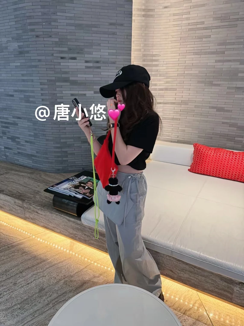 唐小悠 童装定制款 上新2024小悠同款 超洋气假两件裙裤