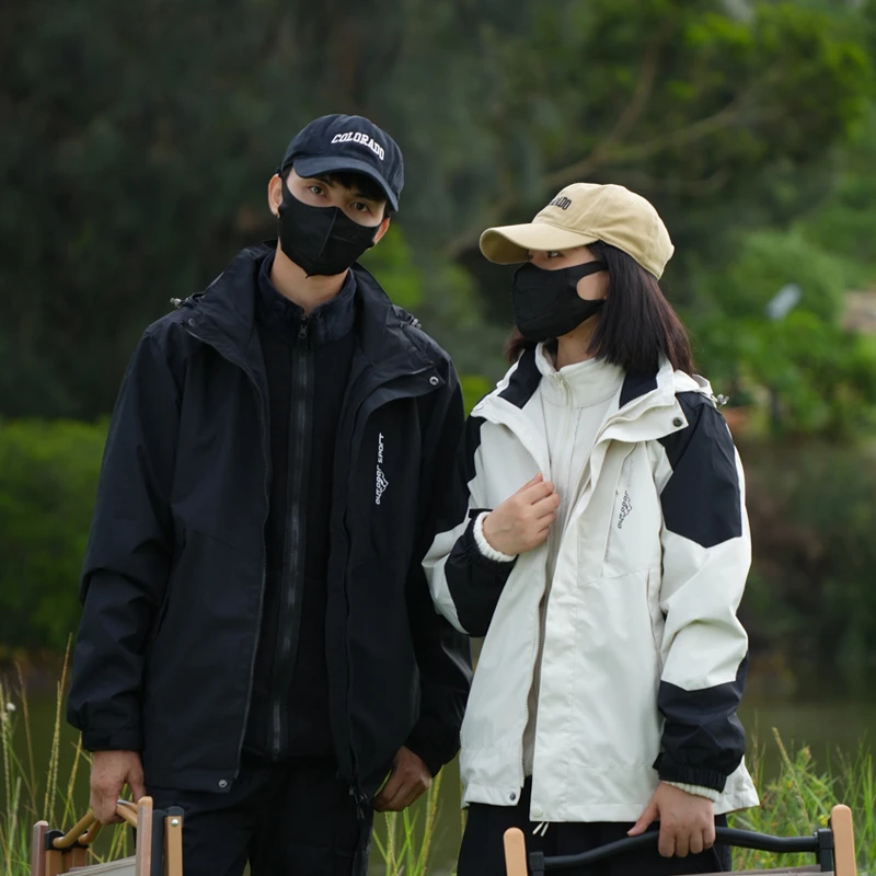 【杨佰万】三合一风衣女可拆卸两件套武功山登山旅游防风防水夹克