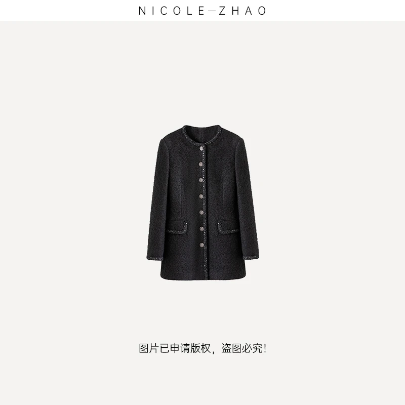 4NWD007【贵姐NICOLE】设计师款进口高级定制上衣