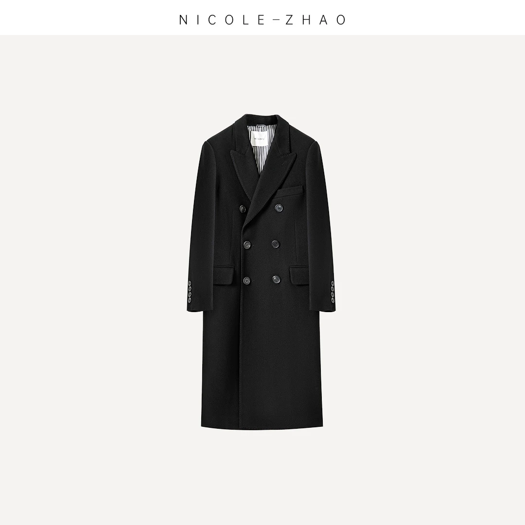 【NICOLE进口ZHAO2021】长款大衣外套-HY0259