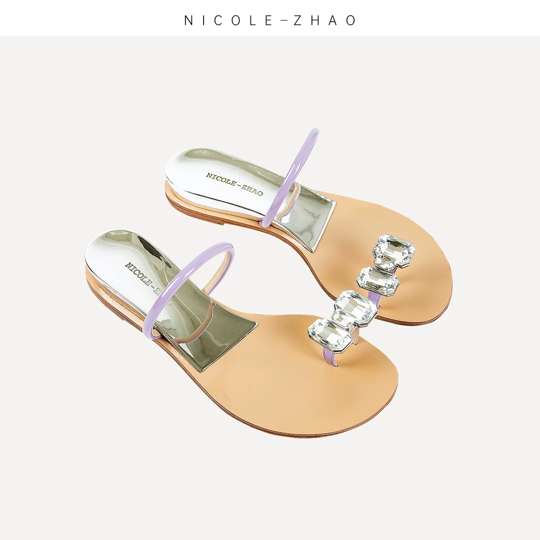 NZ5021【贵姐NICOLE】2025年时尚外穿拖鞋凉鞋 休闲百搭