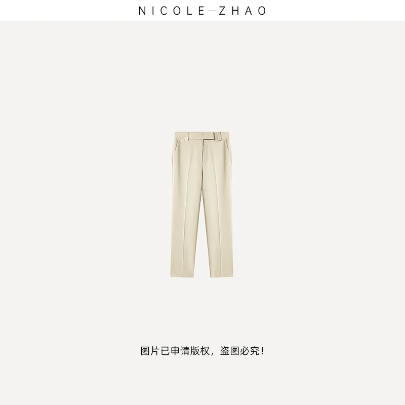 KZ2039瘦瘦裤 【贵姐NICOLE】高端设计师款显瘦百搭款西装裤