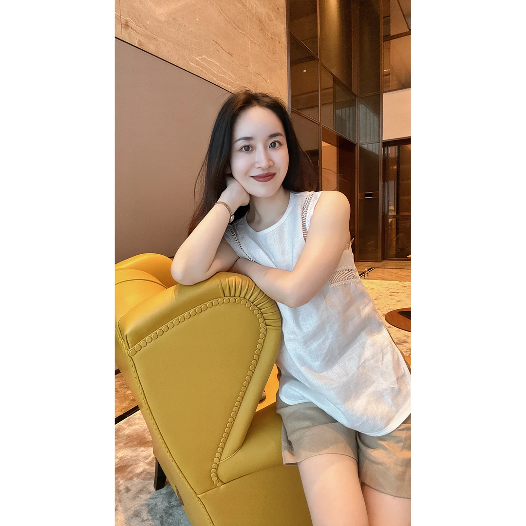 3MI5802【贵姐NICOLE】2025春夏新款时尚休闲无袖背心打底背心