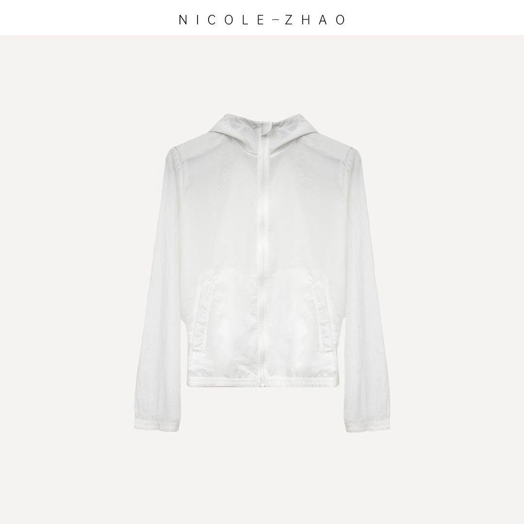 NZ4116【NICOLE.ZHAO】春夏连帽运动休闲女士时尚透气户外防晒服女