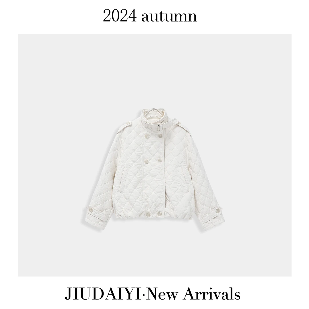 玖黛衣【冬日出场】冬款时尚简约高级感百搭外套  WTJ34038