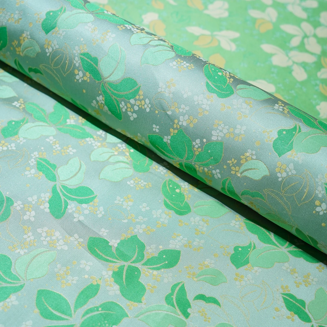 钱小萍宋锦-金桂飘香 桑蚕丝面料（一经开裁不支持7天无理由）