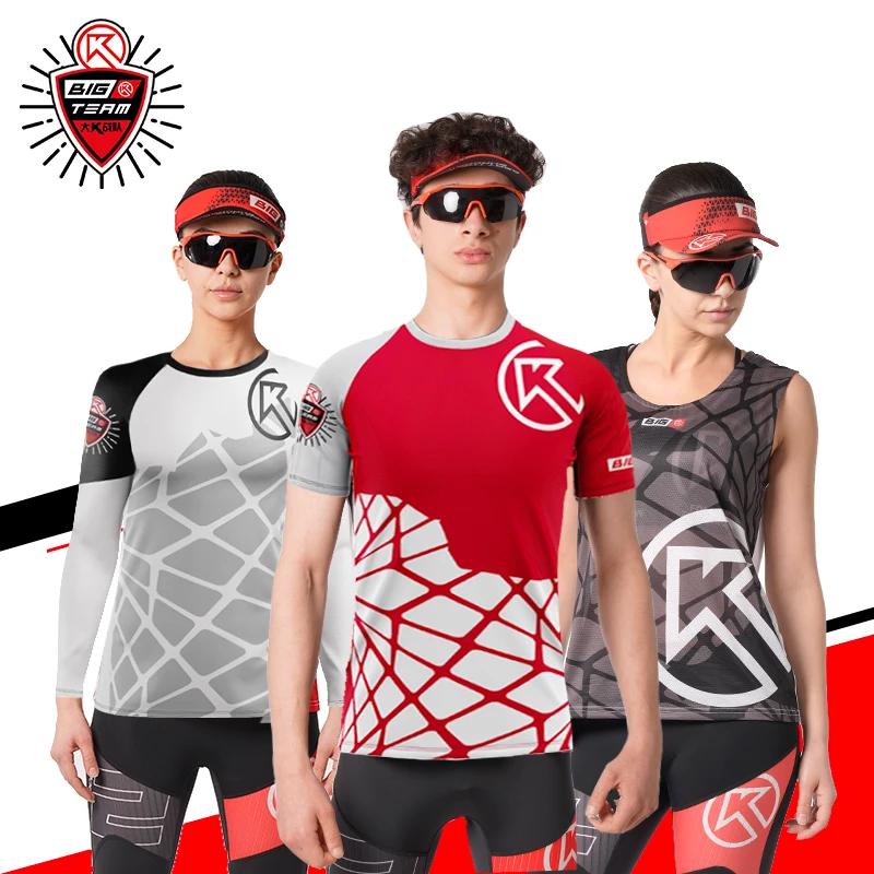 BigK大K逐梦赛系列健身长袖训练服透气速干跑步衣服篮球速干短袖