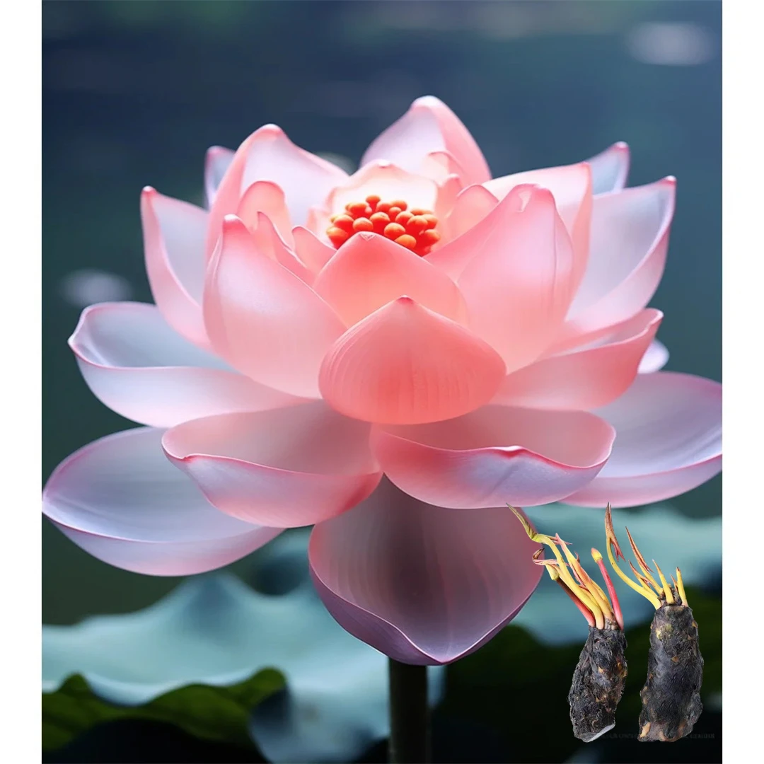 最新品 圣洁 大睡莲根块池塘睡莲花水培植物四季莲花水养睡莲根茎