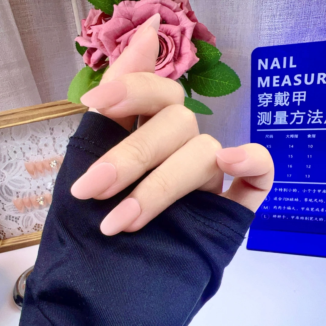 【半夏】纯手工定制美甲可拆卸穿戴甲 磨砂