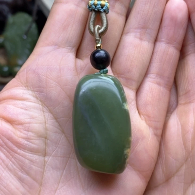 【闪购商品】岫岩河磨玉（透闪石质玉）挂件未镶嵌