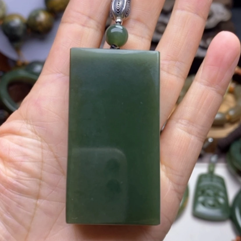 【闪购商品】岫岩老玉(透闪石质玉)挂件未镶嵌我**我