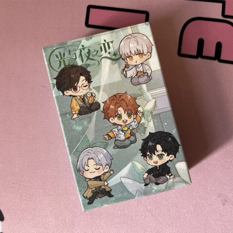 光与夜之恋周边小卡片50张镭射卡片齐司礼查理苏萧逸陆沉同款