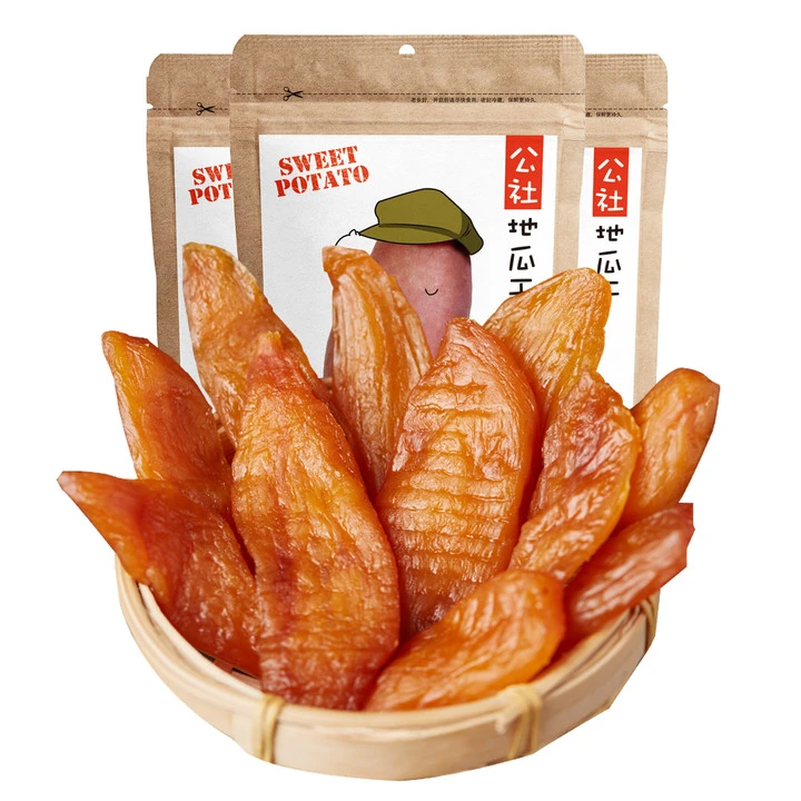 【沂蒙公社】公社地瓜干300g*3袋晚上必备充饥食品