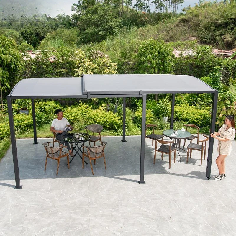 移动车库车棚停车棚家用遮雨棚帐篷别墅庭院户外伸缩式雨棚遮阳棚