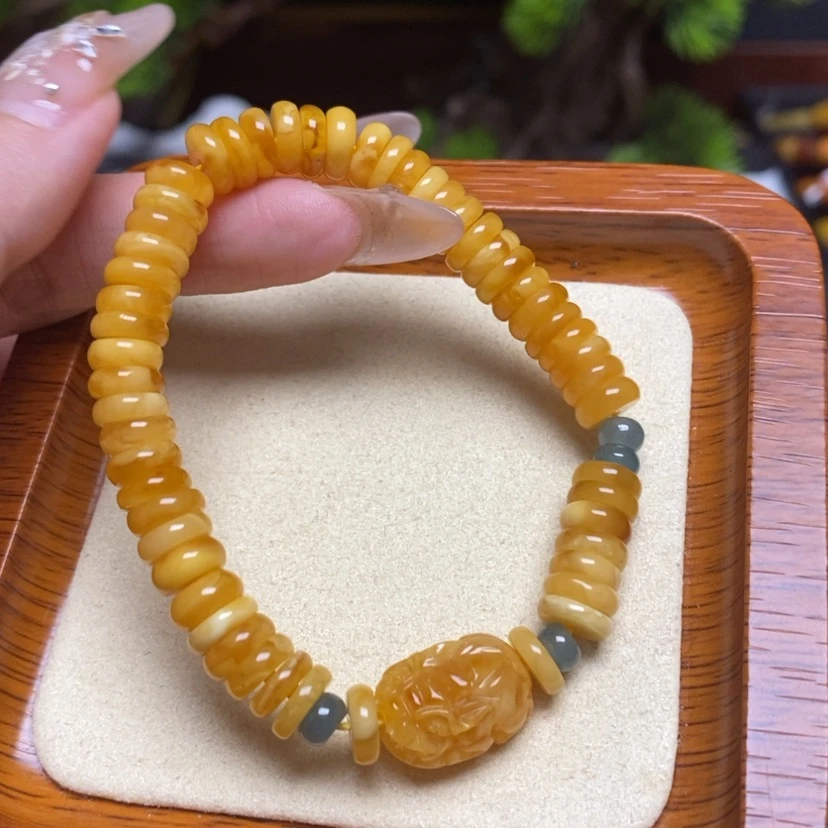 【闪购商品】蜜蜡手链未镶嵌手串