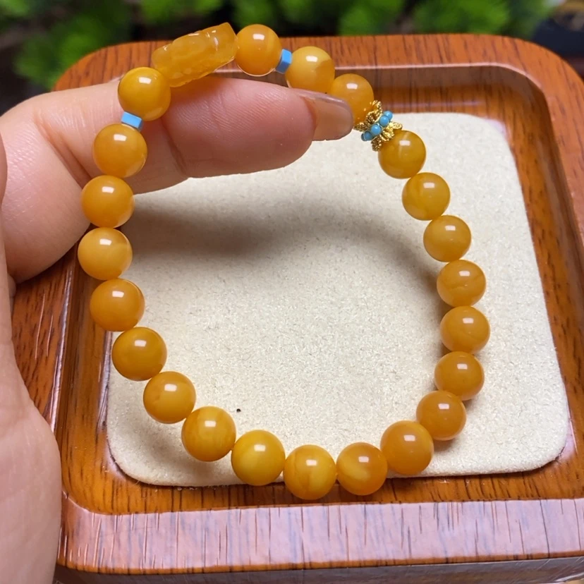 【闪购商品】蜜蜡手链未镶嵌手串