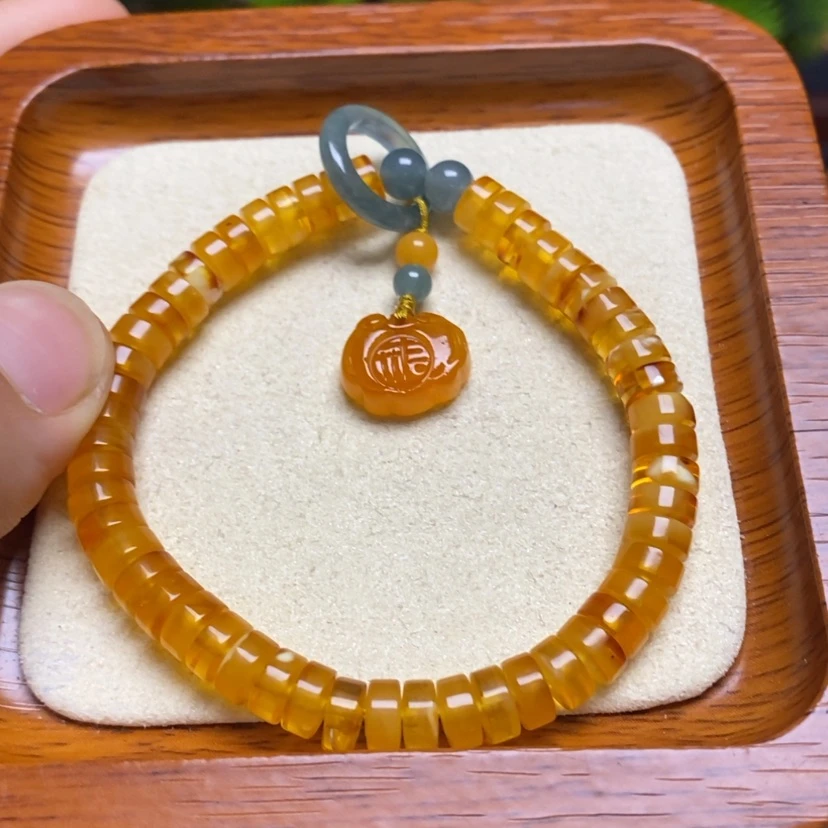 【闪购商品】蜜蜡手链未镶嵌手串