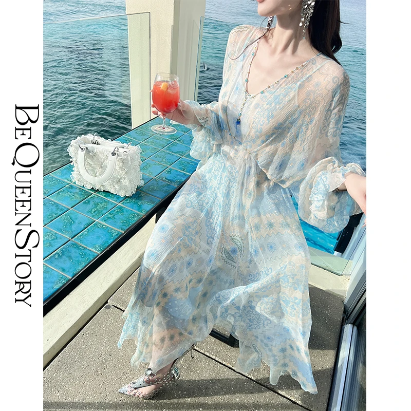 余潇潇【邂逅美索不达米亚】优雅浪漫异域风情连衣裙&衬衫＆半裙