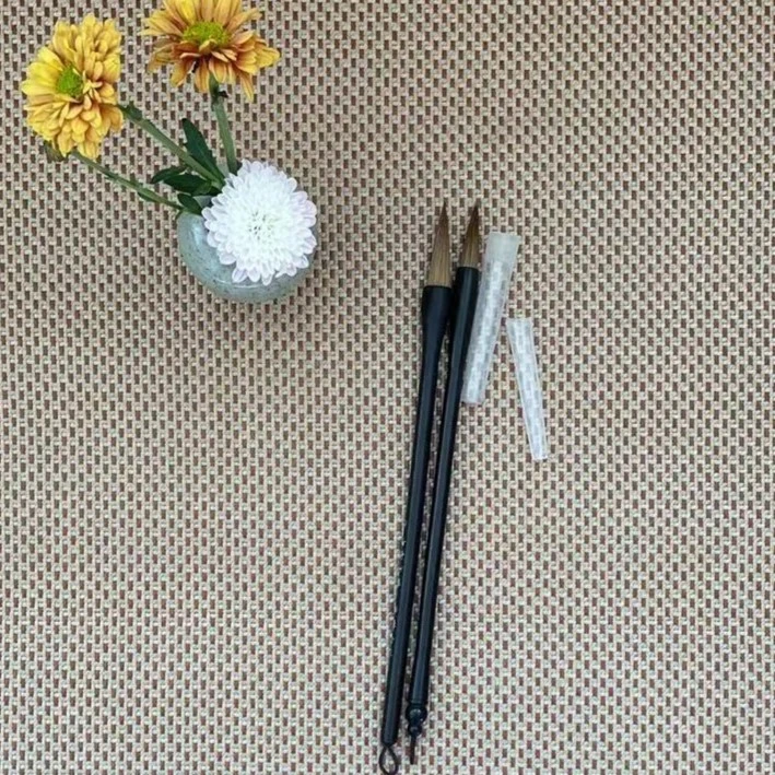 高档狼毫长峰国画书法行书草书兰竹专用