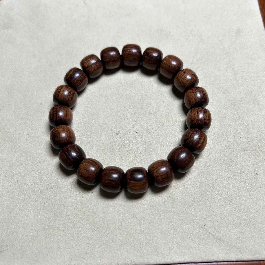贡木1.1*1.2CM软油单圈文玩手串