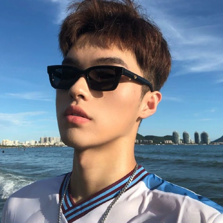 墨镜男款欧美风男士帅气潮流复古太阳镜防紫外线蹦迪嘻哈网红百搭
