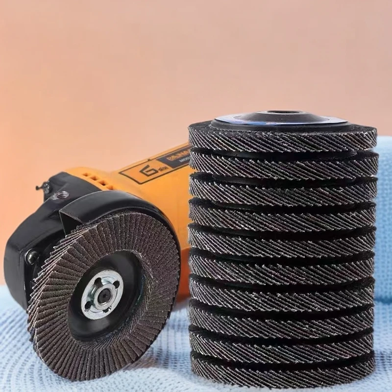 125型网盖不锈钢专用百叶片工业级超耐用型打磨加强型除锈防护