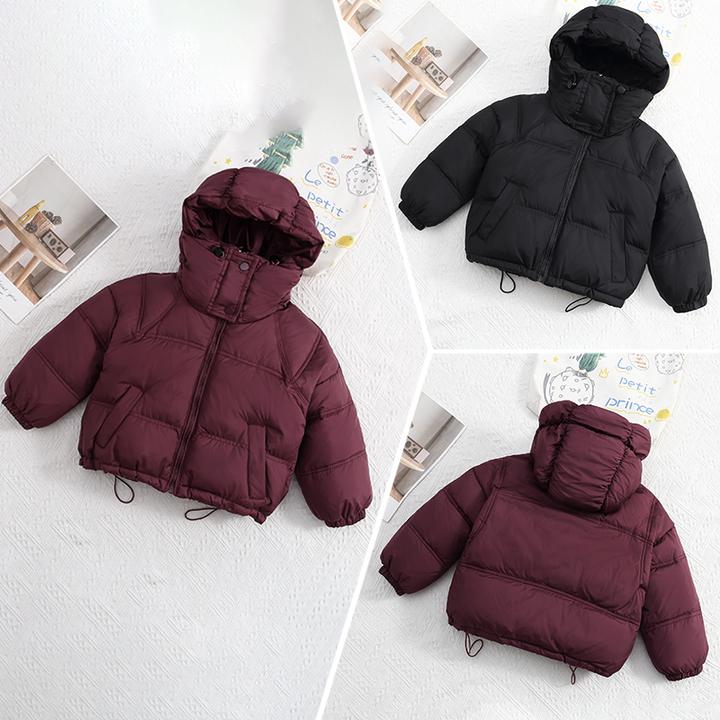 2024年冬季新款儿童羽绒服宽松休闲韩版防风男孩女孩加厚保暖外套