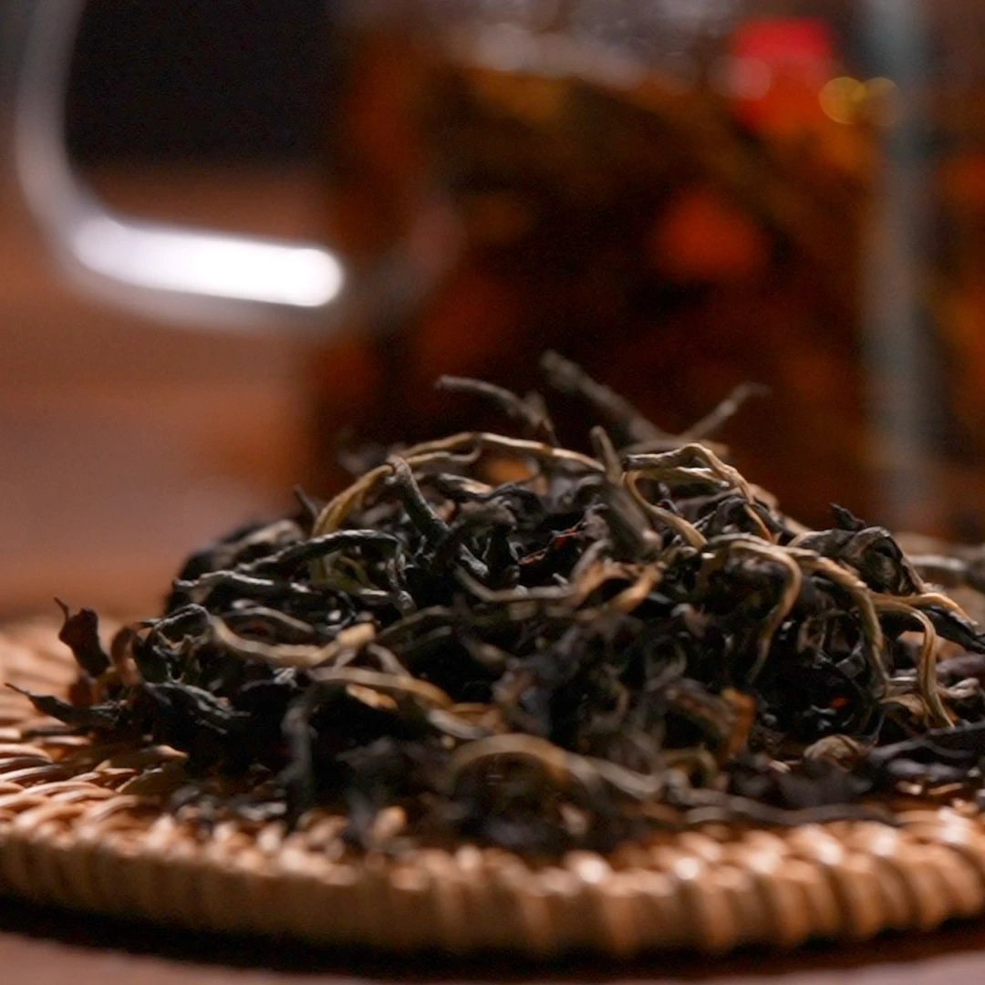 廖氏普洱-杭州师傅的冰岛老寨红茶-200g-散茶