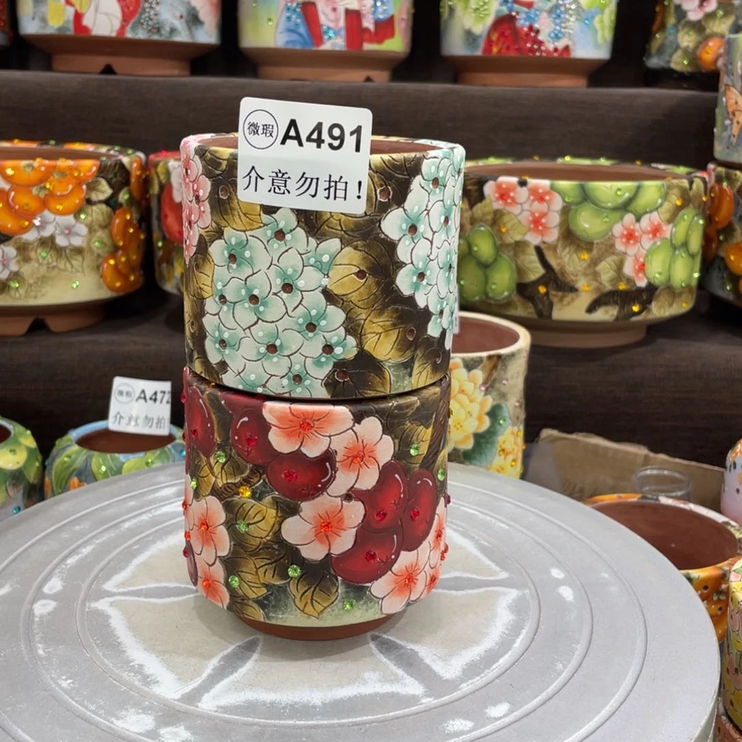 直筒花盆多肉花盆