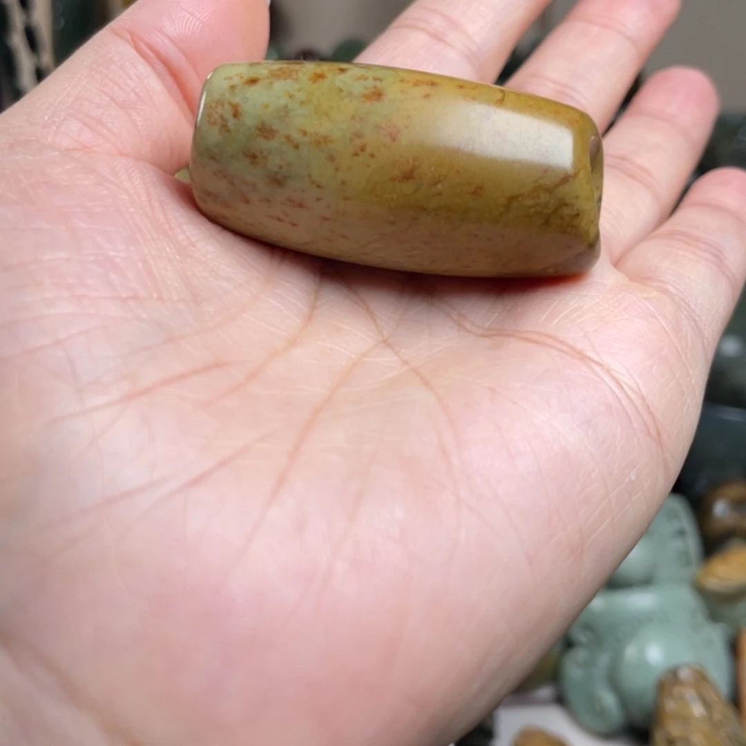 【闪购商品】岫岩河磨玉(透闪石质玉)挂件未镶嵌