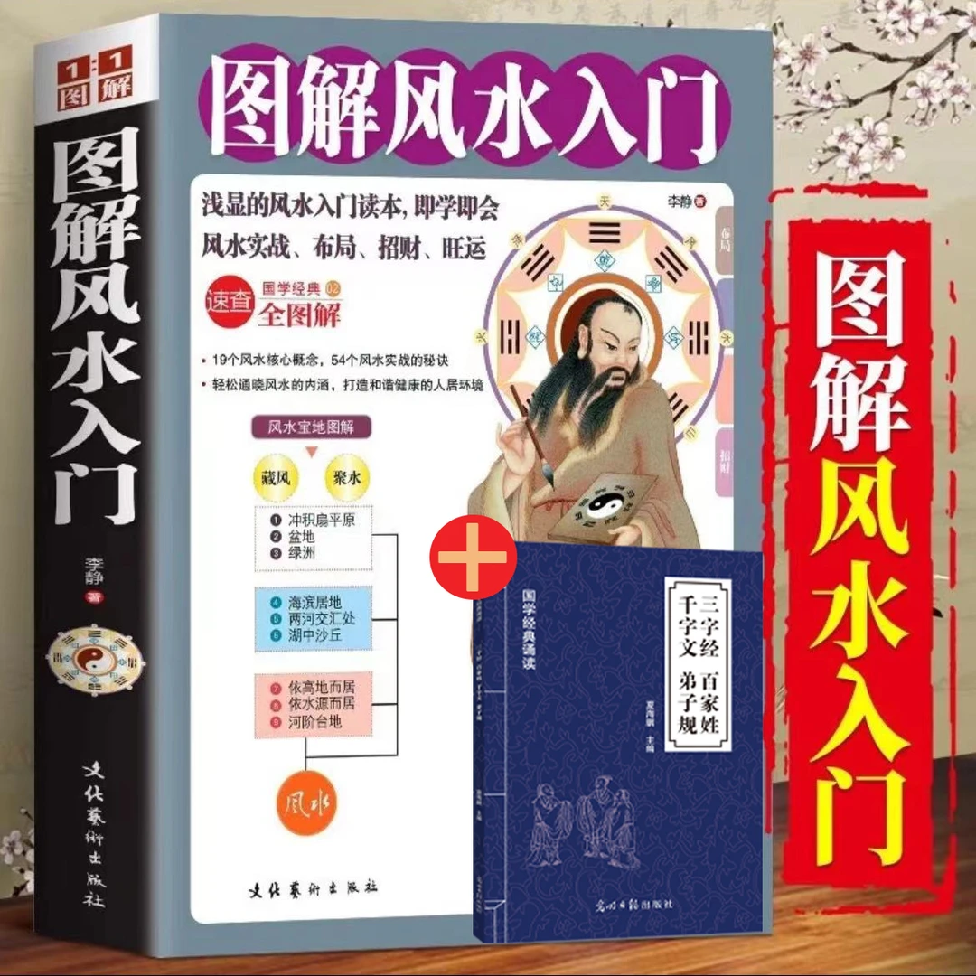 图解风水入门风水书籍入门周易风水家居住宅风水书旺宅居家风看图