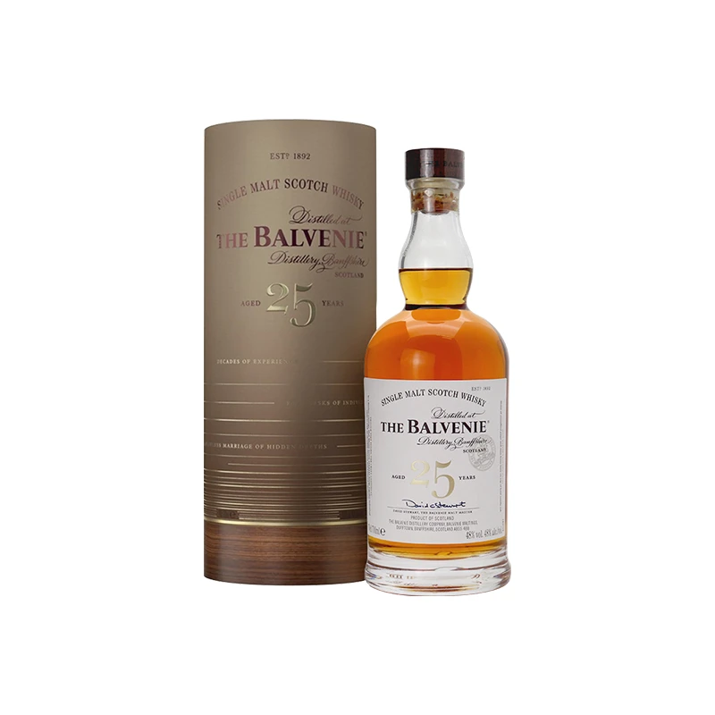 苏格兰百富 25年单一麦芽威士忌700ml英国进口洋酒格兰父子行货