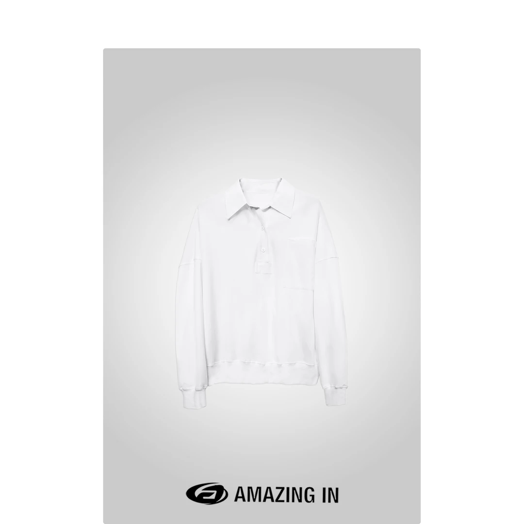 AMAZING IN | 高质高密1oo%棉 | POLO衬衫卫衣 A240616-ZC-30155