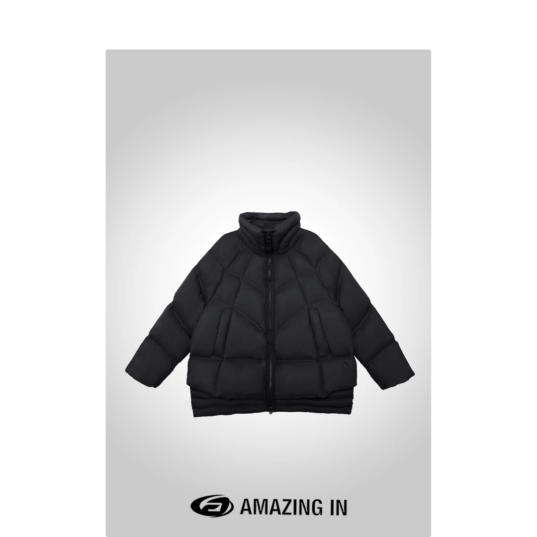 AMAZING IN | 90%白鸭绒 | 百搭立领羽绒服女 A241130-BBRY-6258