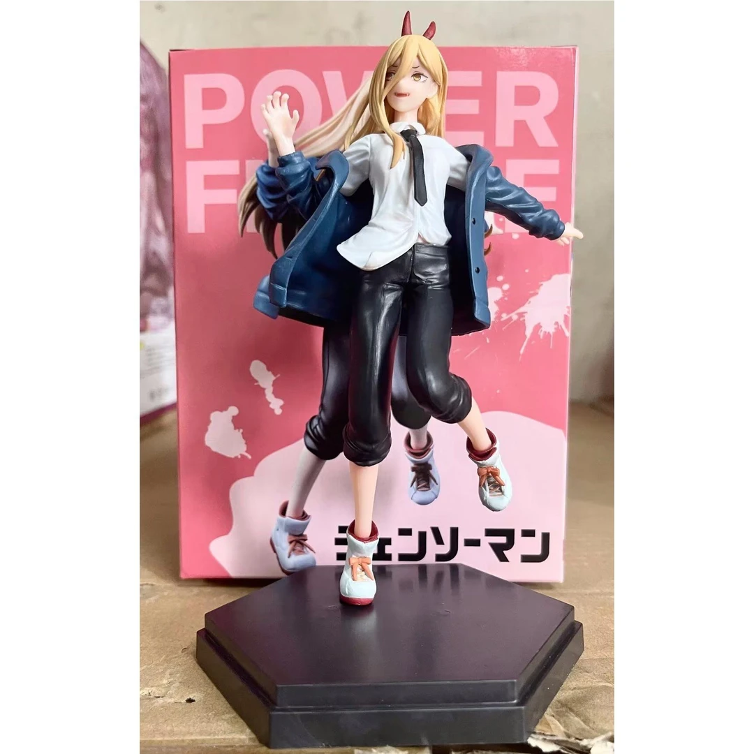 电锯人血之恶魔帕瓦链锯恶魔人景品站姿 盒装手办模型摆件