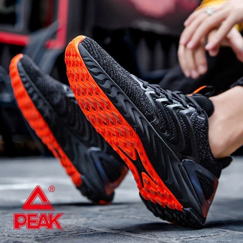 Peak/匹克态极跑步鞋天择夏秋季透气飞织网面减震耐磨轻便运动鞋