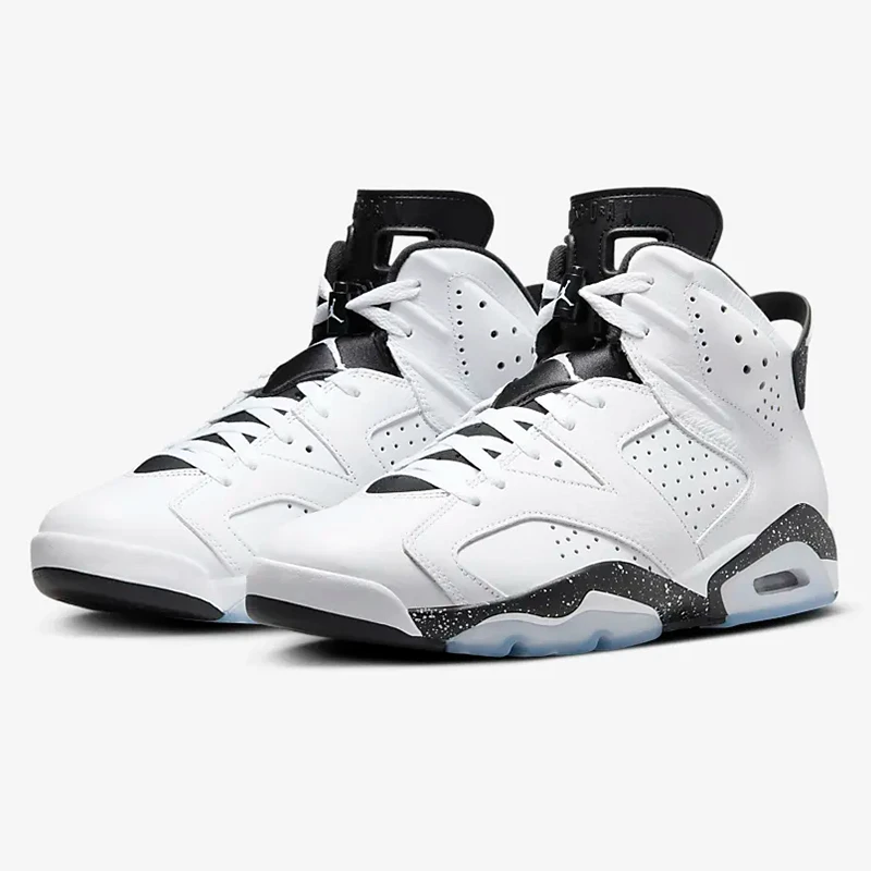 Air Jordan 6 Retro 白黑 中帮复古篮球鞋 男款 CT8529-112