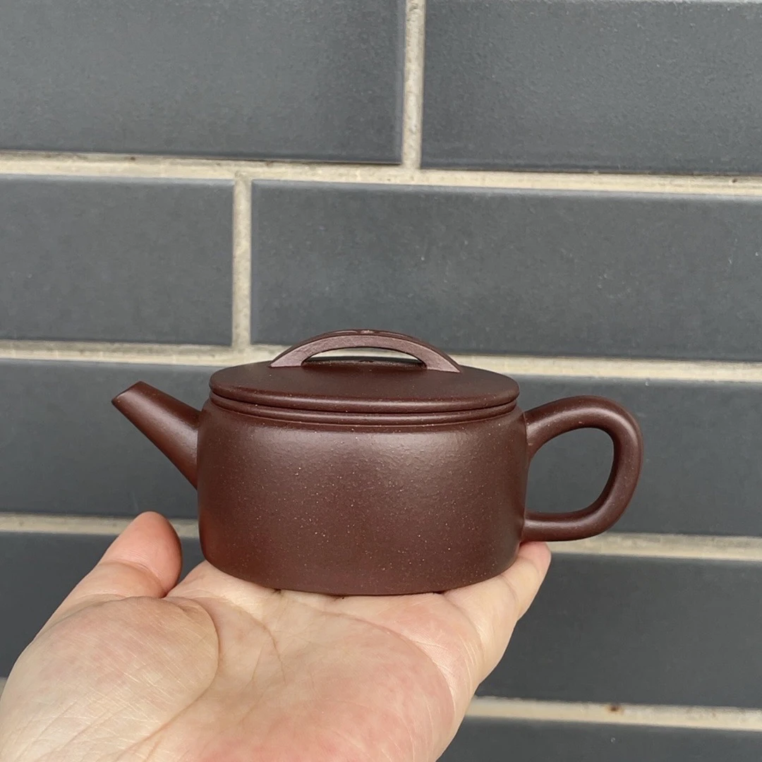 汉瓦原矿老紫泥160c家藏老料油润半手精工