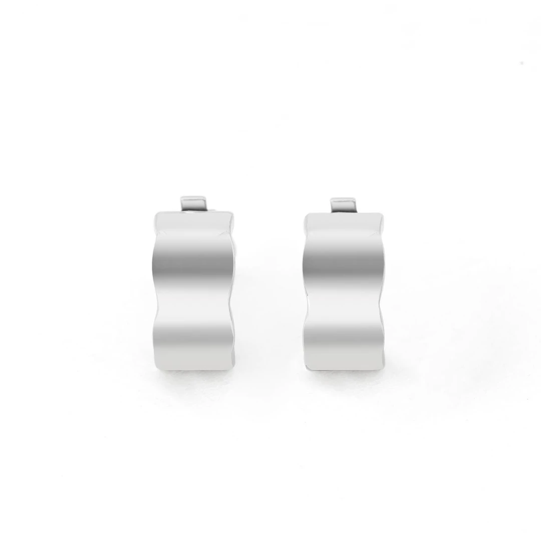 合金耳饰 菱格耳拍欧美轻奢小众设计高端轻质带钻耳拍