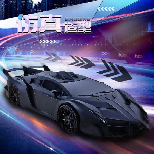 儿童科学实验惯性30CM玩具兰博跑车电商装货损补发