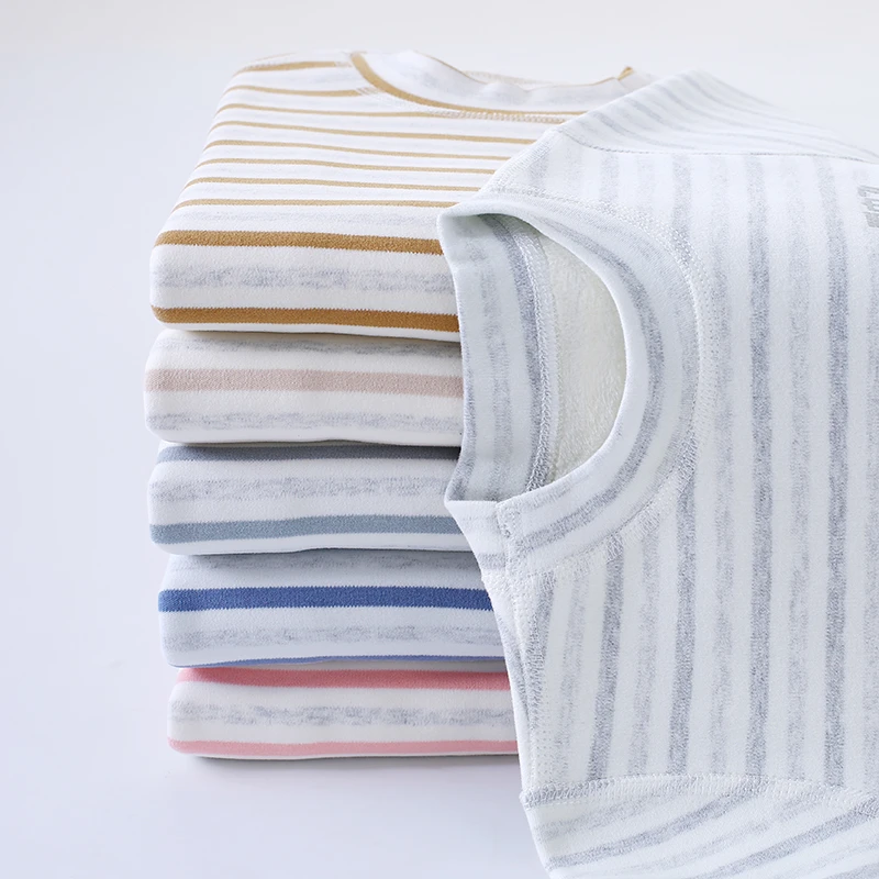 SNOW FLYING/雪中飞儿童内衣套装保暖纯棉男女童秋衣秋裤家居舒绒