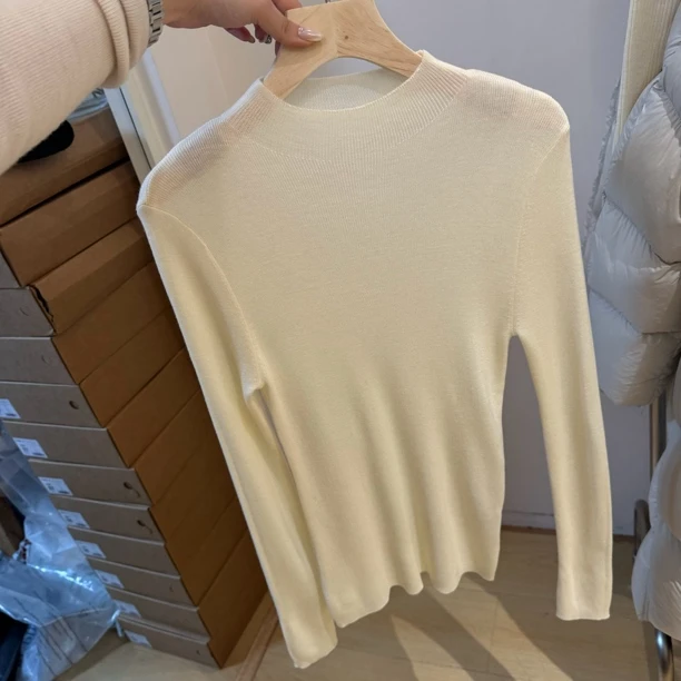 149羊毛基础针织打底衫！透！起球！能接受在拍